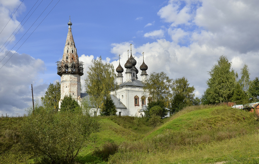 Никольский храм села Сидоровское.