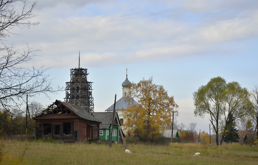 Село Ковалёво Нерехтского района.