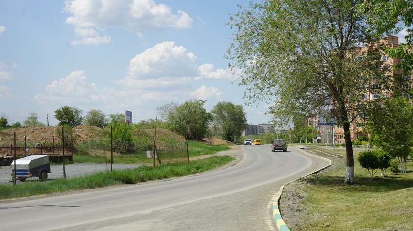 Улица Комарова.