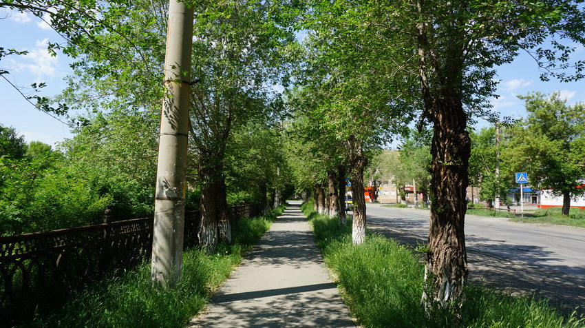 На проспекте Никольщиков.