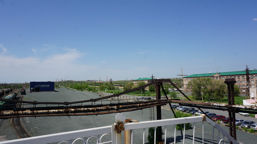 Панорама территории Никель комбината.