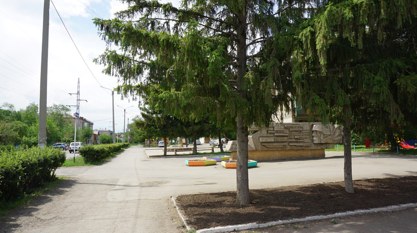 На улице Ленинского Комсомола.