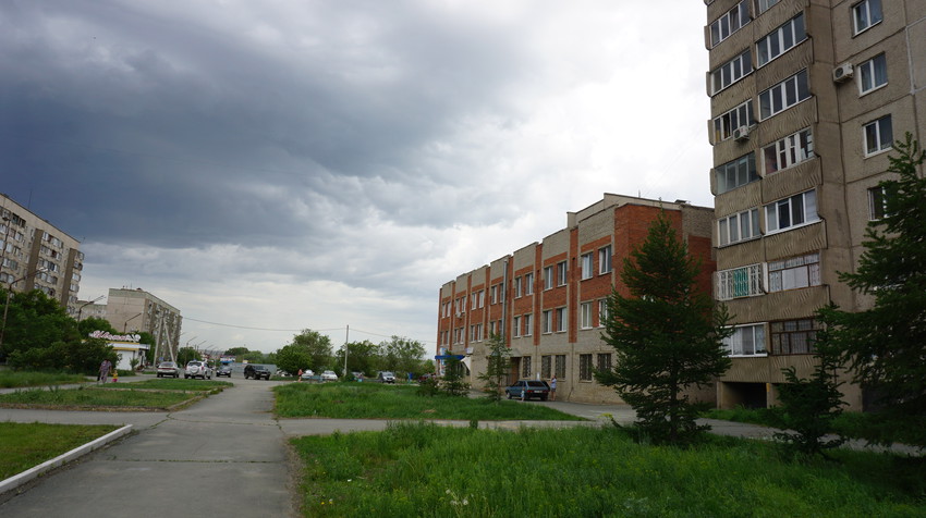 На улице Пацаева.