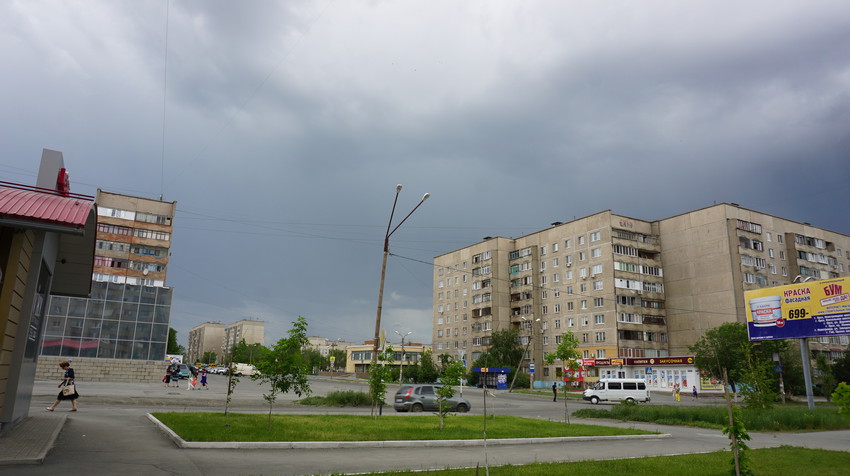 Вид на улицу Беляева.