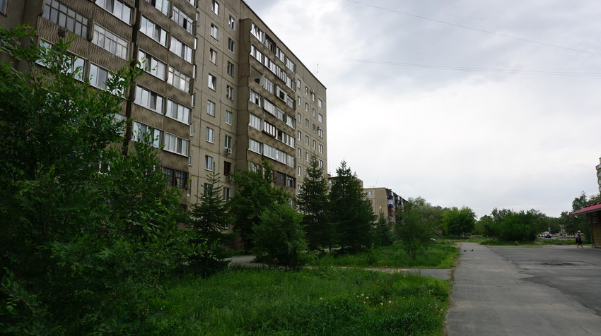 Сквер на улице Пацаева.