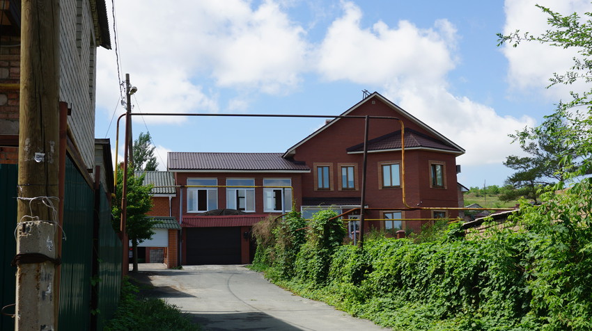 Частная застройка.