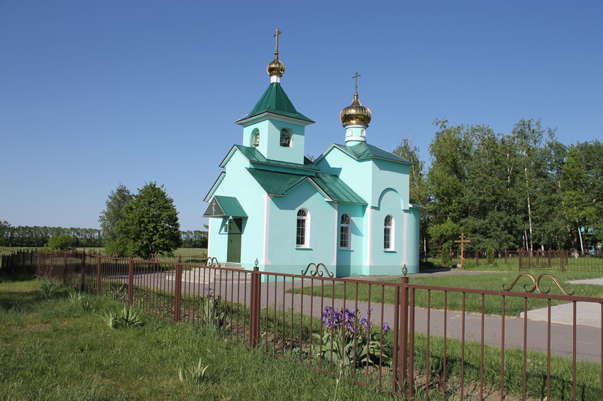 Храм-часовня в честь преподобного Сергия Радонежского в селе Мазикино
