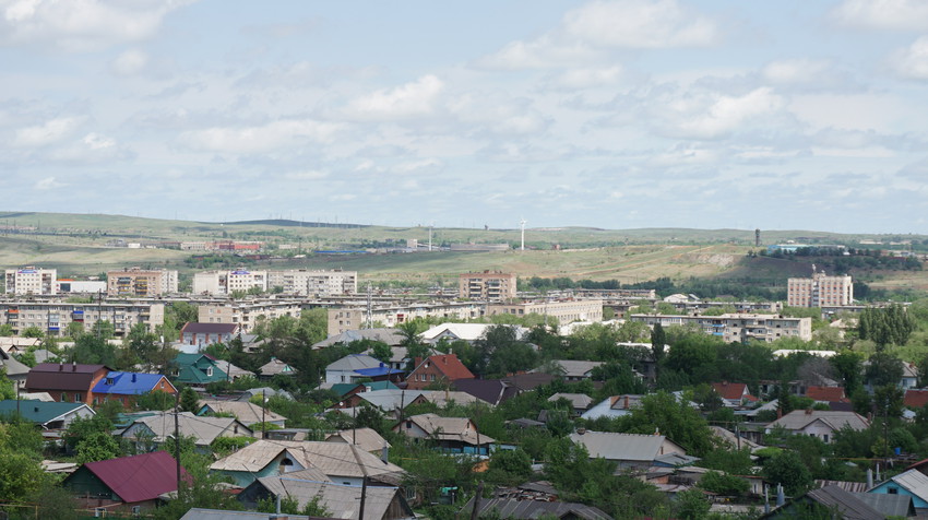 Панорама города Орска.