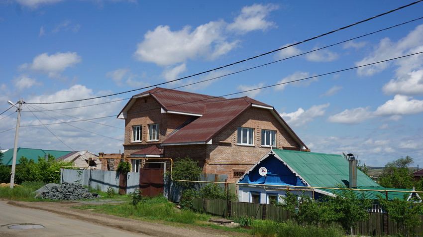 Красивый дом.