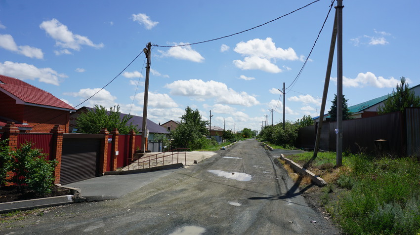 Частная застройка.