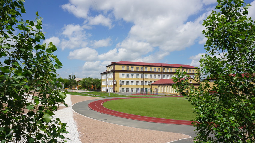 На Новосибирской улице.