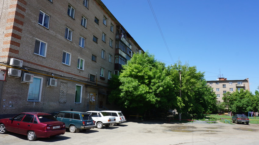 На проспекте Ленина.