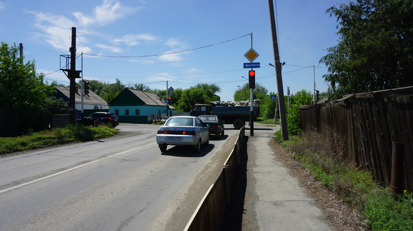 Тагильская.Автомобильный мост через реку Елшанку.