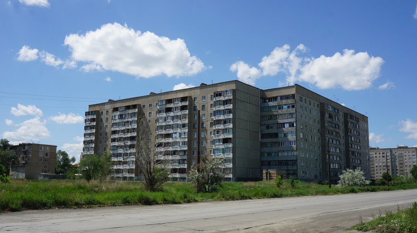 На проспекте Ленина.