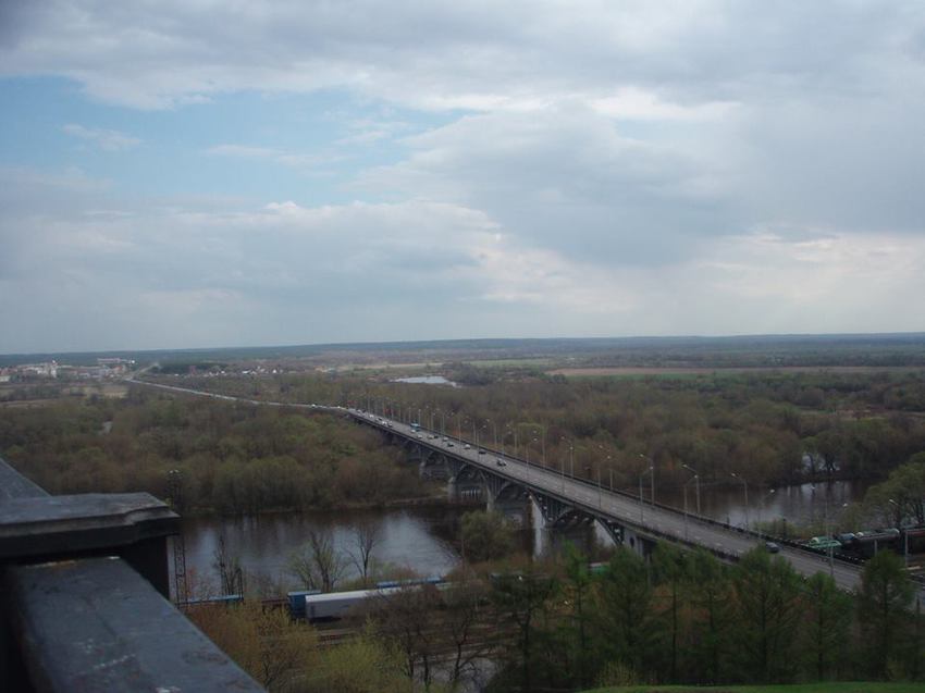 Мост через реку Клязьма.
