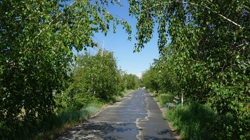 Парк в новотроицке