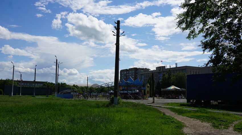 Парк развлечений.