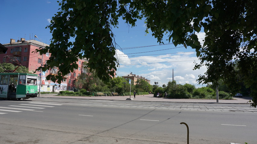 На Советской улице.