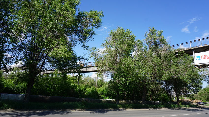 Пешеходный мост.