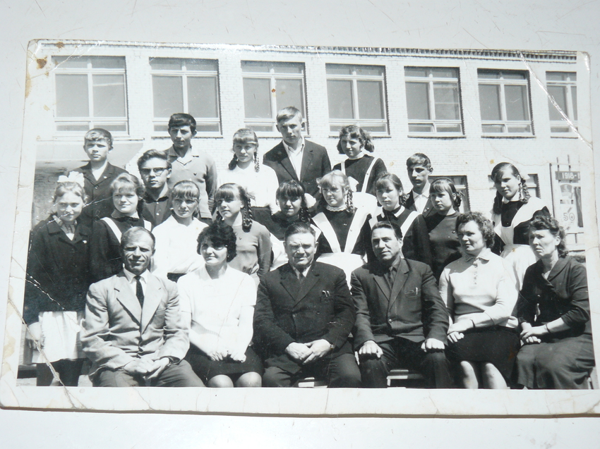 1969г 8 класс с Енисейское