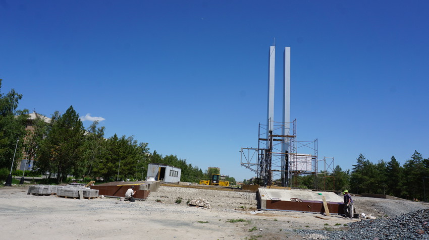 Генеральная реконструкция памятника.