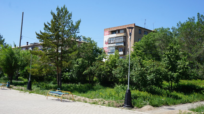 На улице Ленина.