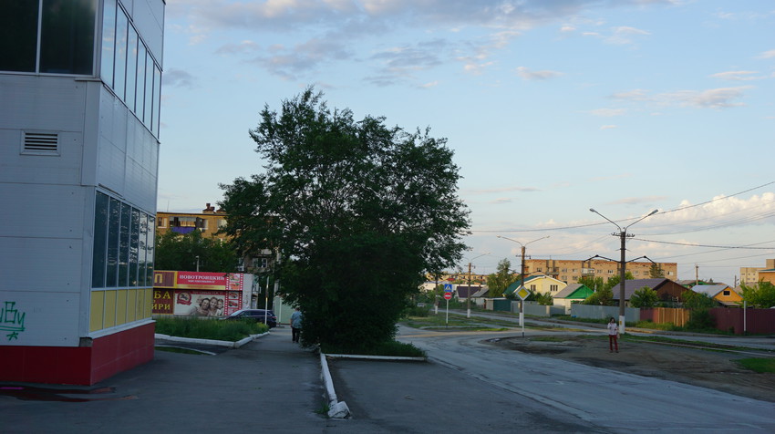 На Гомельской.