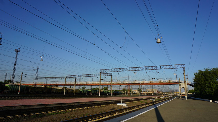 ст. Орск.ж\д пути.