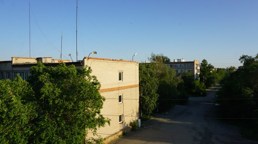 Жилая зона привокзала.