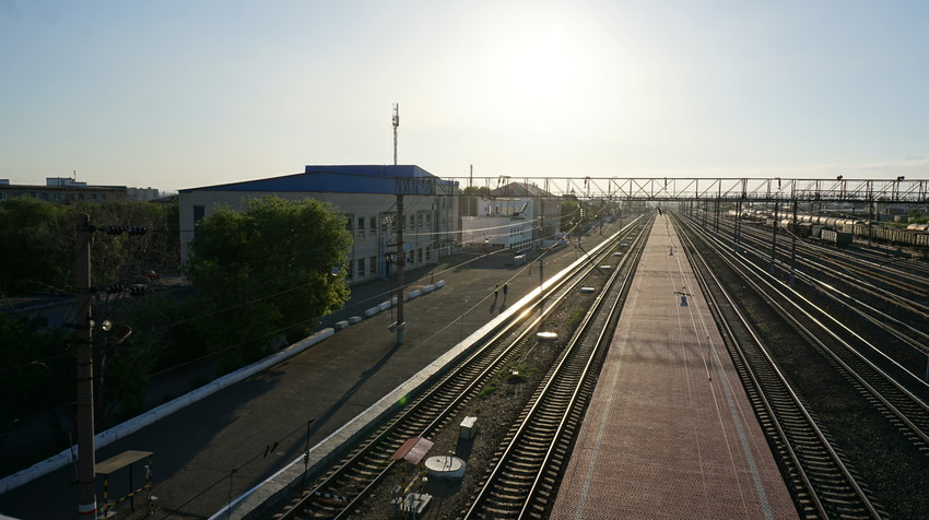 Ст. Орск и перон.