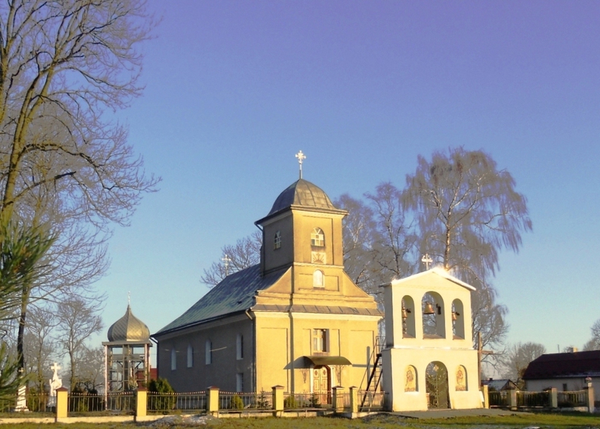 Стародавня християнська церква святих Кузьми і Дем&#039;яна в селі Галичани Городоцького району. (будова 1819 року).