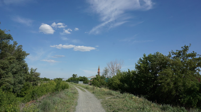 Насыпная дамба от наводнения.