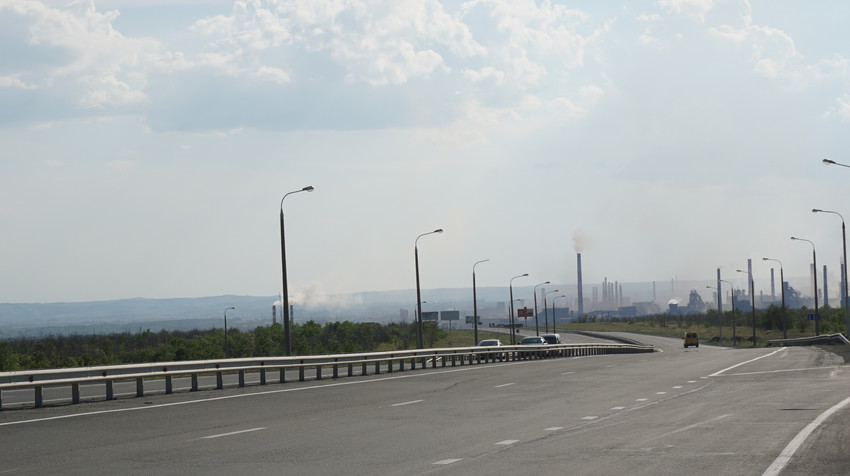 Дорога Орск Новотроицк.