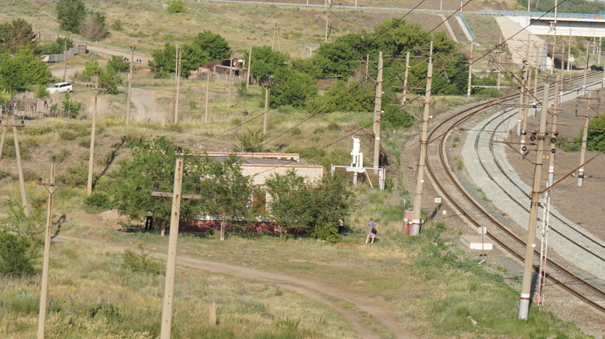 Ущелье.Станция РЖД.