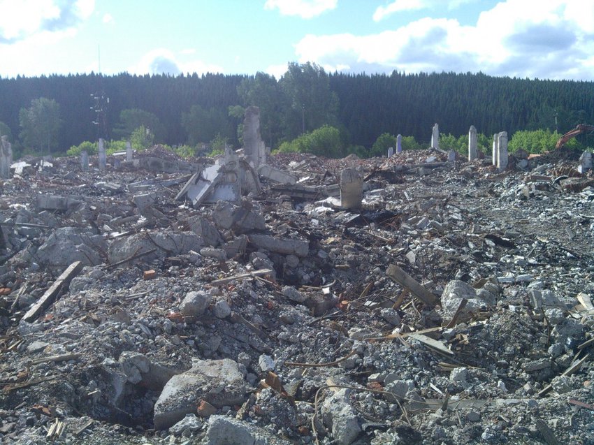 Развалины Саранинского Завода