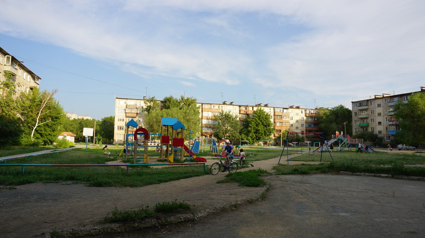 Двор.Детская площадка.