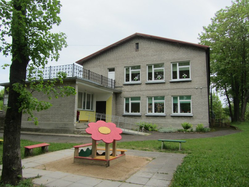 ул. Vestervalli, Нарва,  детский садик