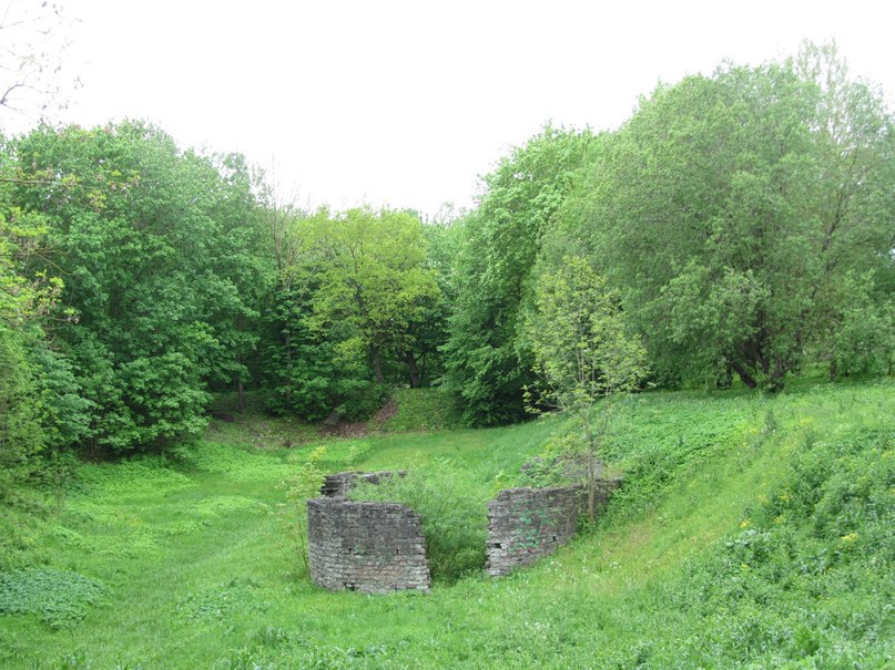 Нарва, руины старинного дома