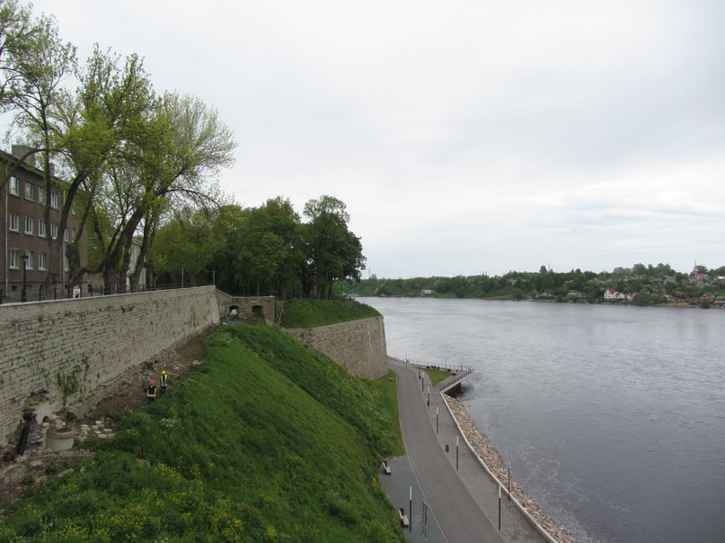 Вид с крепостной стены