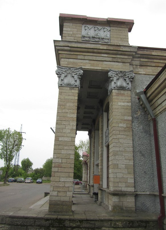 ж/д вокзал в Нарве, другой ракурс