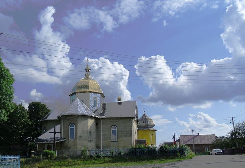 Церква святого Георгія (1931, мурована). Старе Місто (Підгаєцький район).
