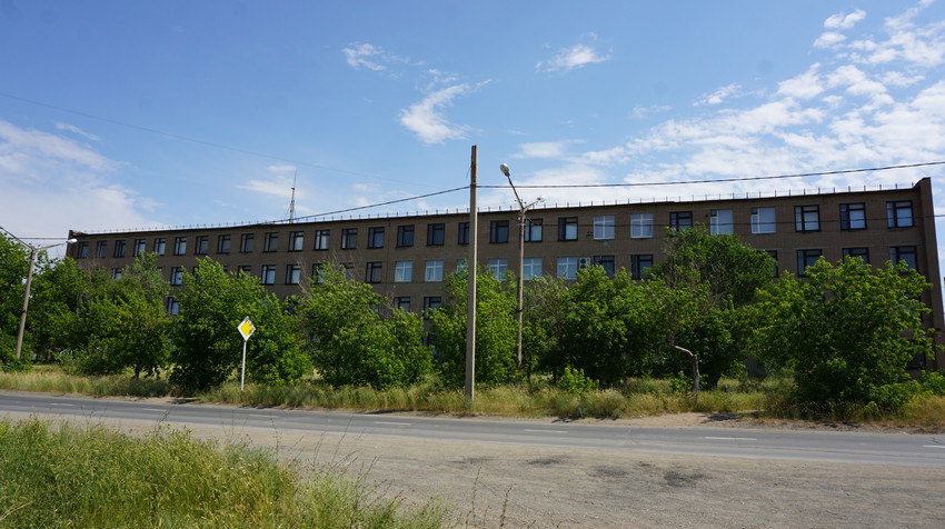 Бывшее здание коледжа.