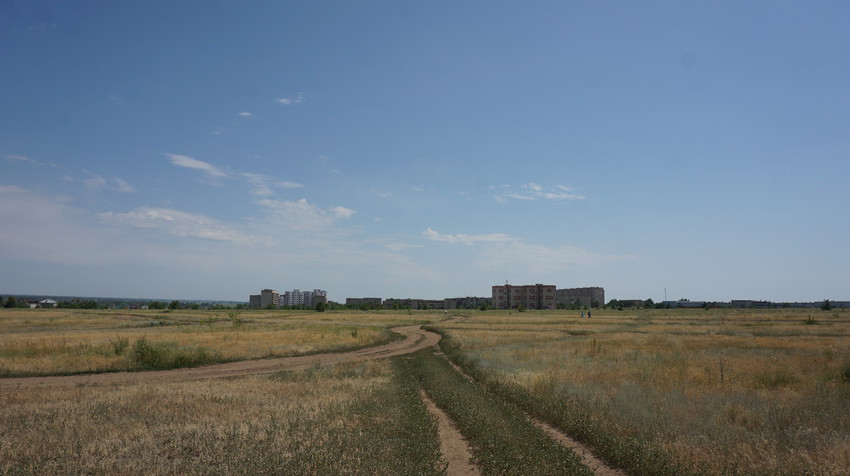 Вид на 7й микрорайон.