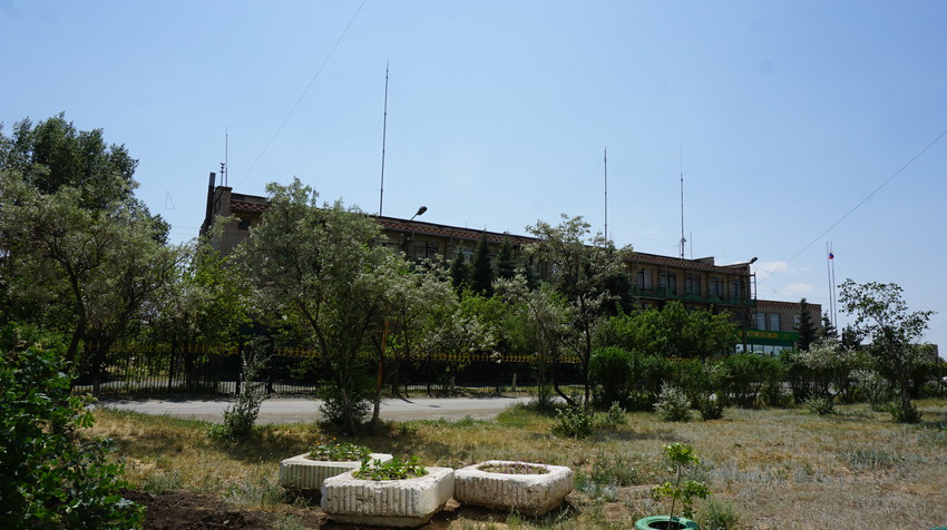 Бывшая гостиница.