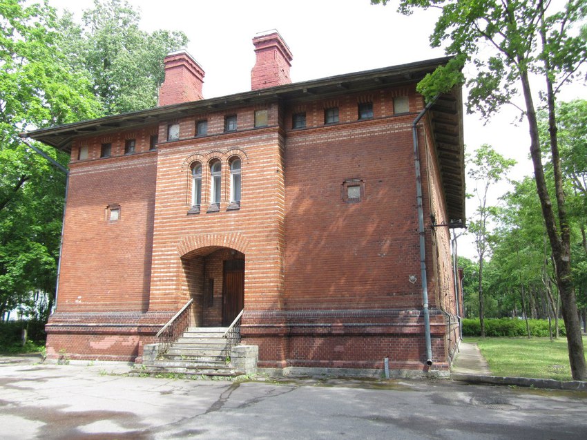 Нарва, район Кренгольмской мануфактуры, жилые дома