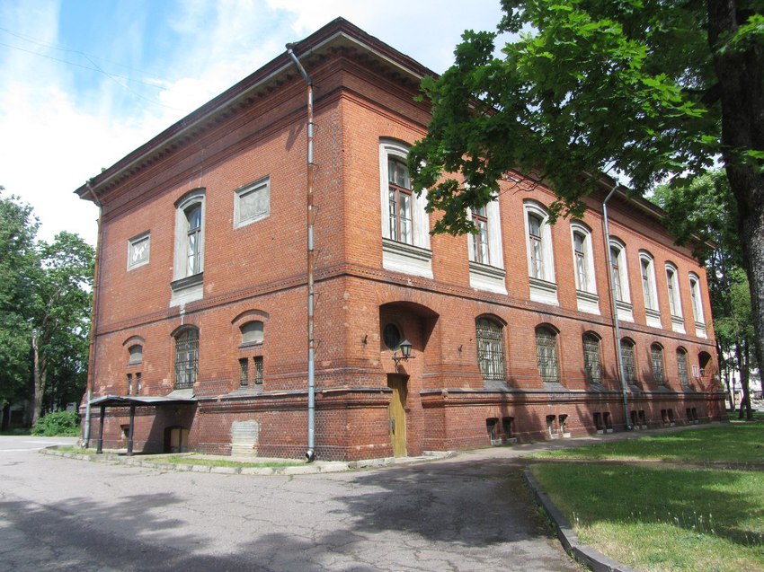 Нарва, район Кренгольмской мануфактуры, жилые дома