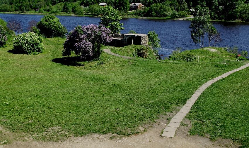 Территория крепости