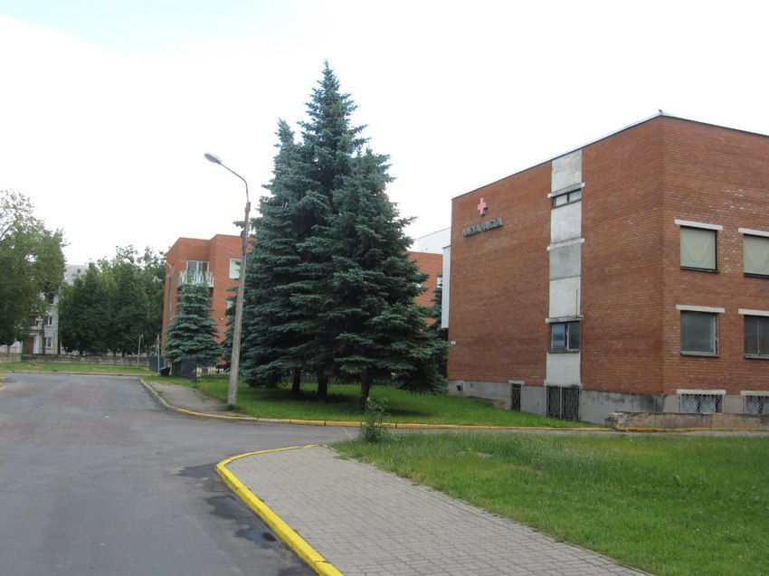 Современные корпуса больницы