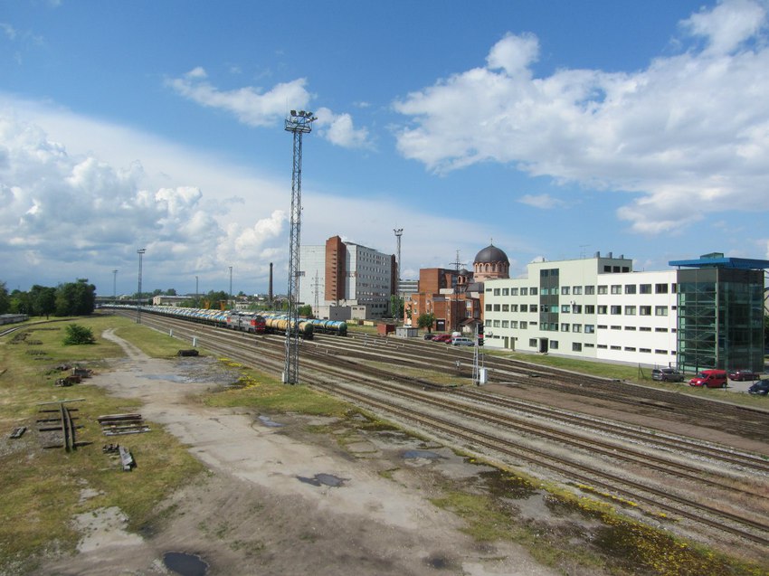 Нарва, вид с моста