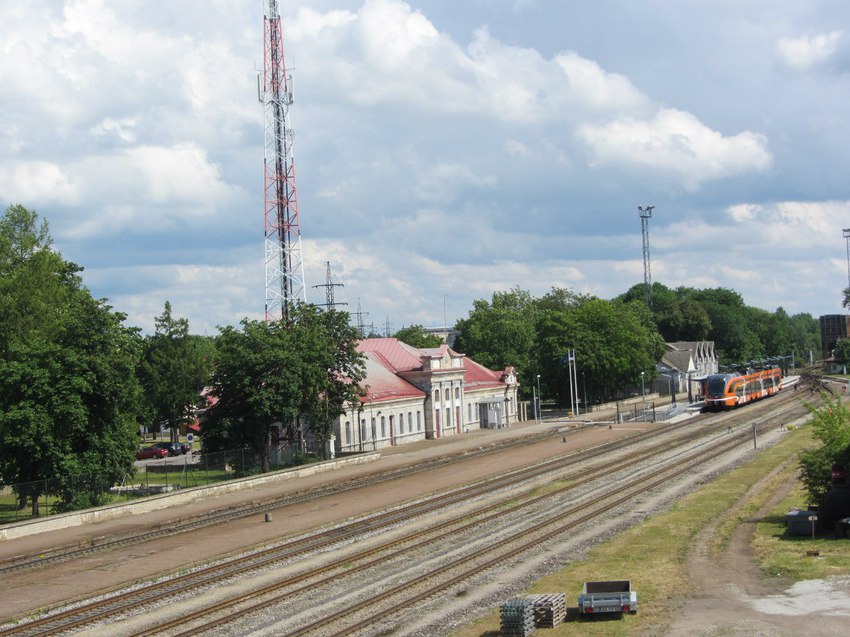 Нарва, вид с моста